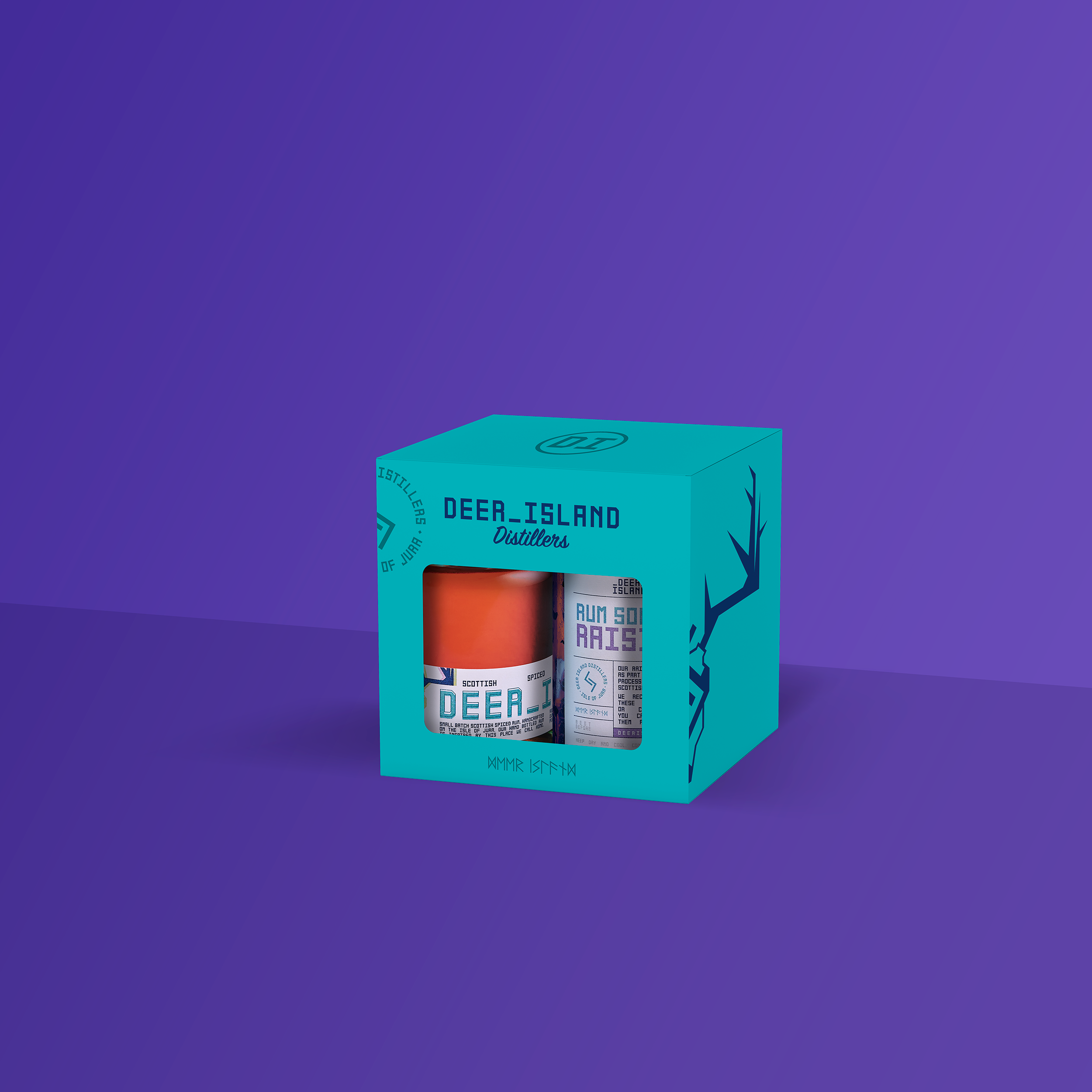 New Spiced Rum & Raisin Gift Pack DeerIsland